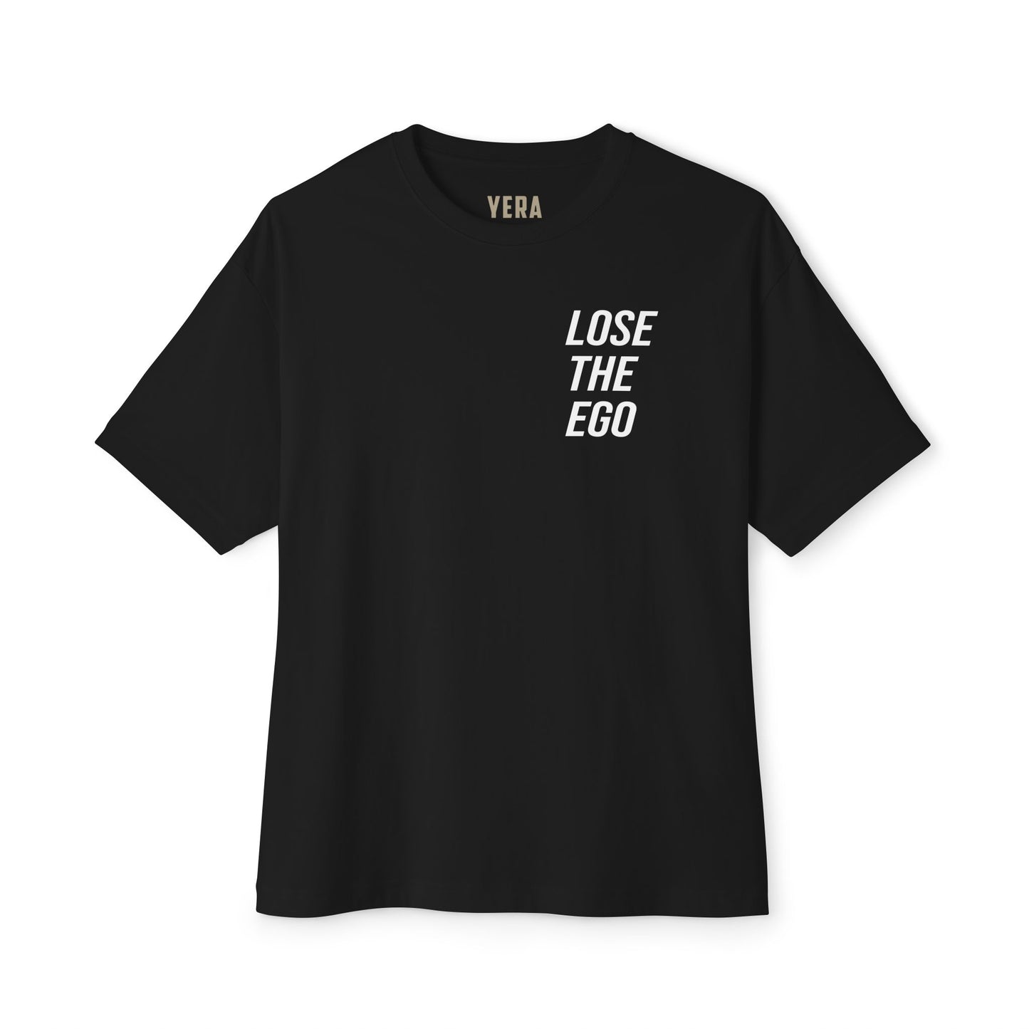 LOSE THE EGO Heavyweight Boxy Cotton Tee