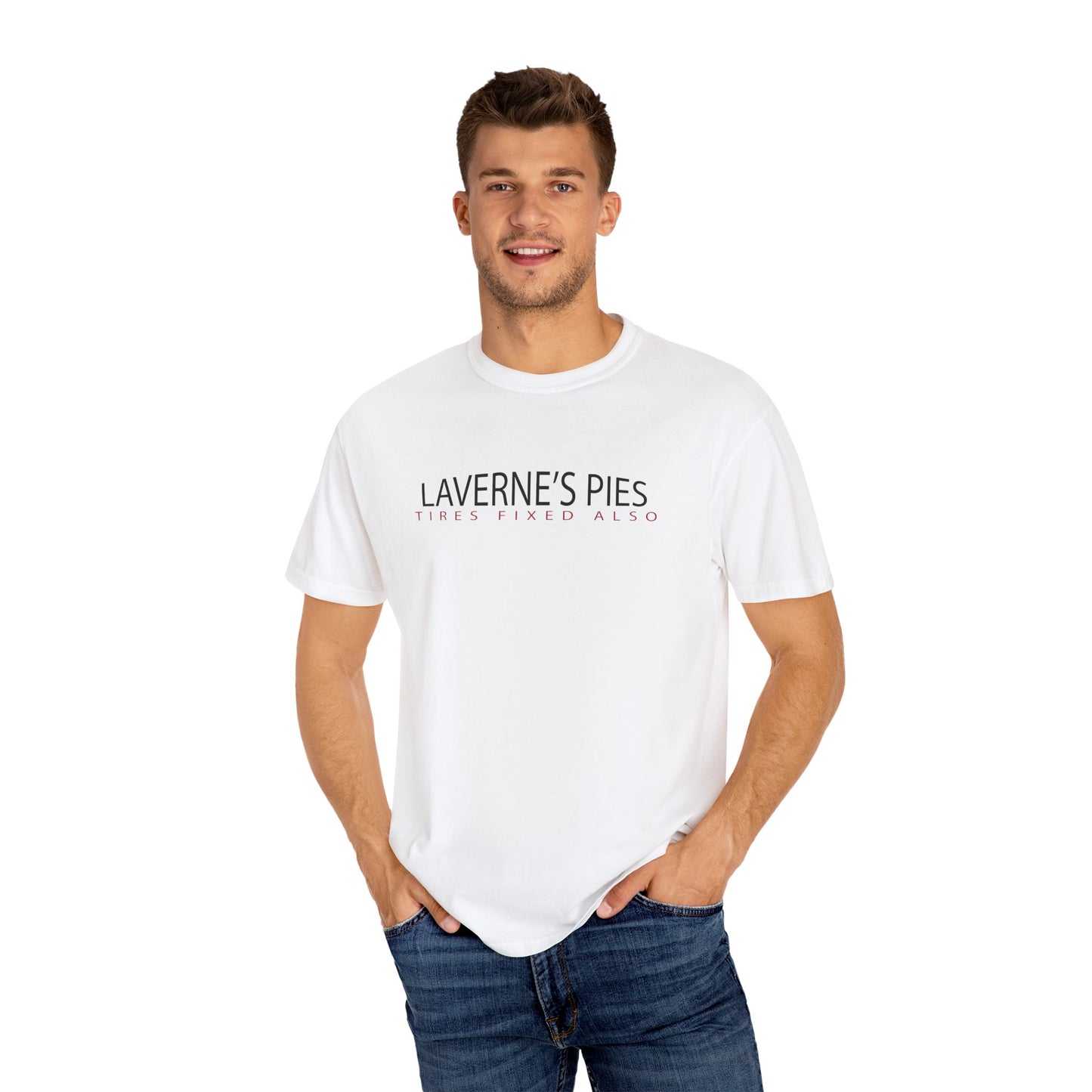Laverne's Pies, Tires Fixed Also S/S Tee