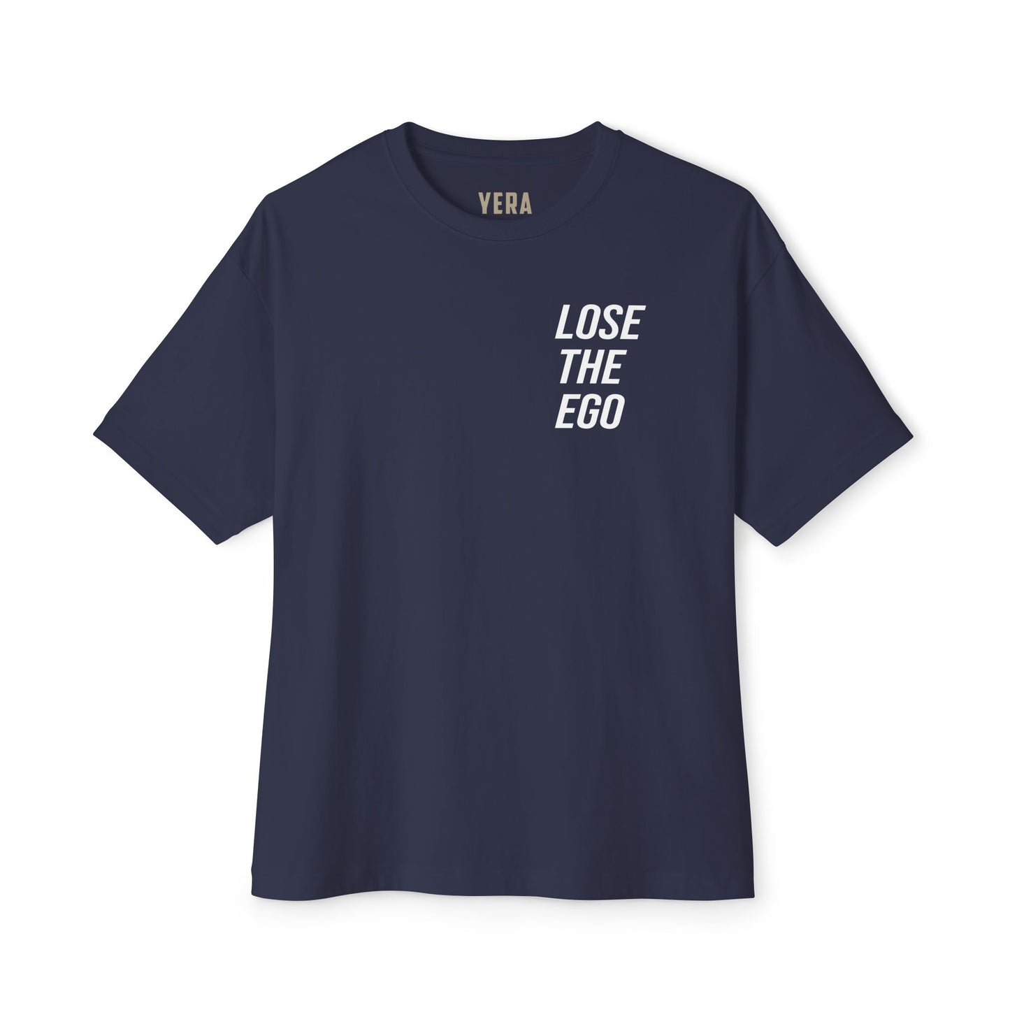 LOSE THE EGO Heavyweight Boxy Cotton Tee