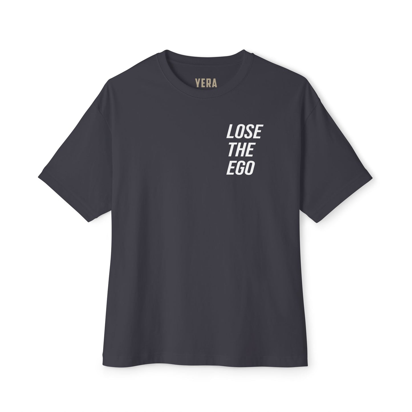 LOSE THE EGO Heavyweight Boxy Cotton Tee
