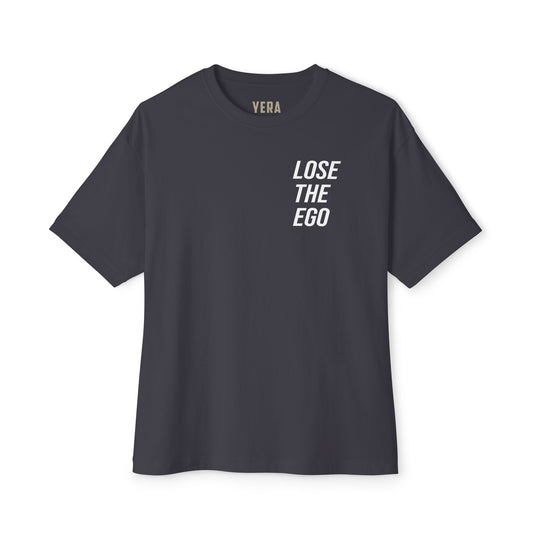 LOSE THE EGO Heavyweight Boxy Cotton Tee