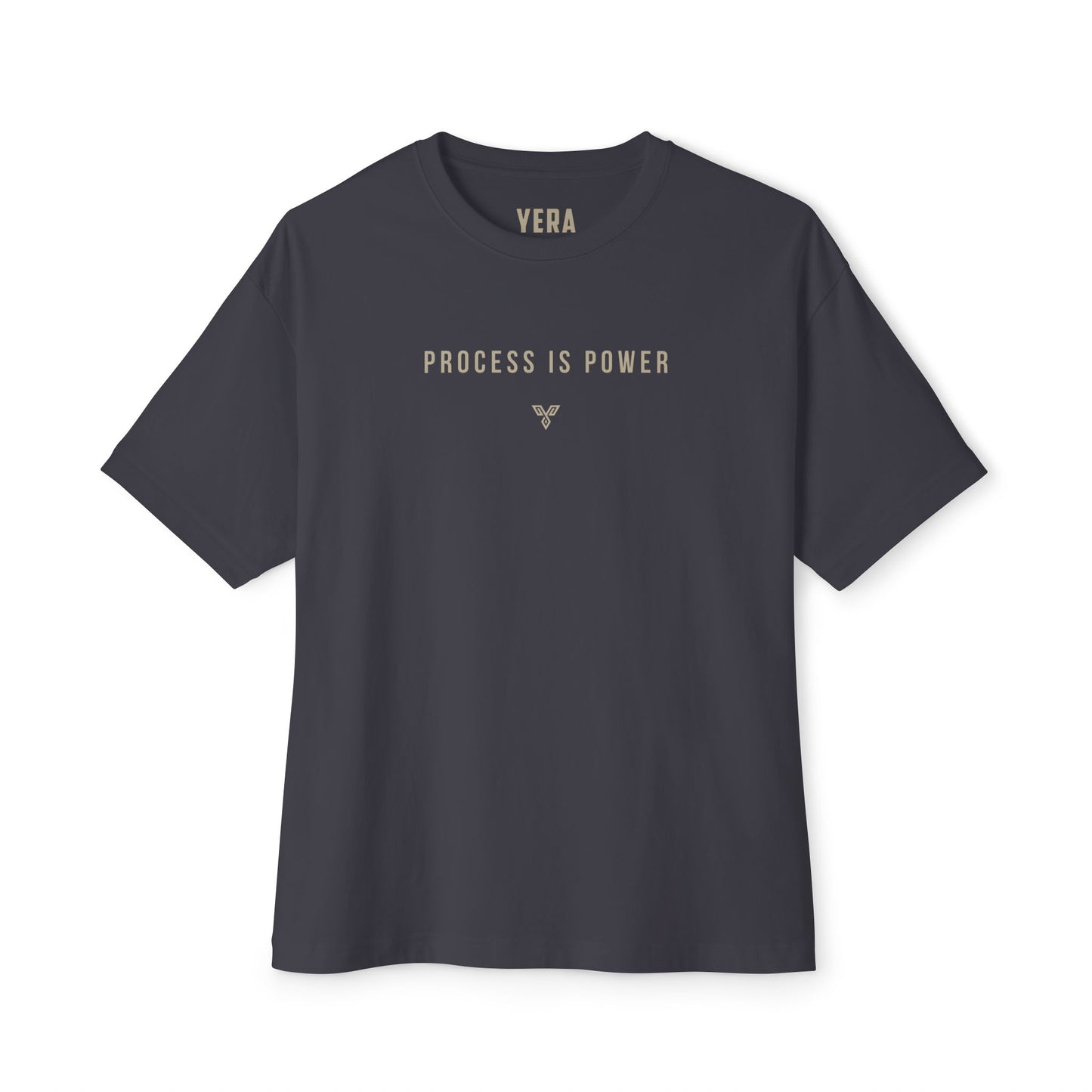 PROCESS IS POWER Heavyweight Boxy Tee