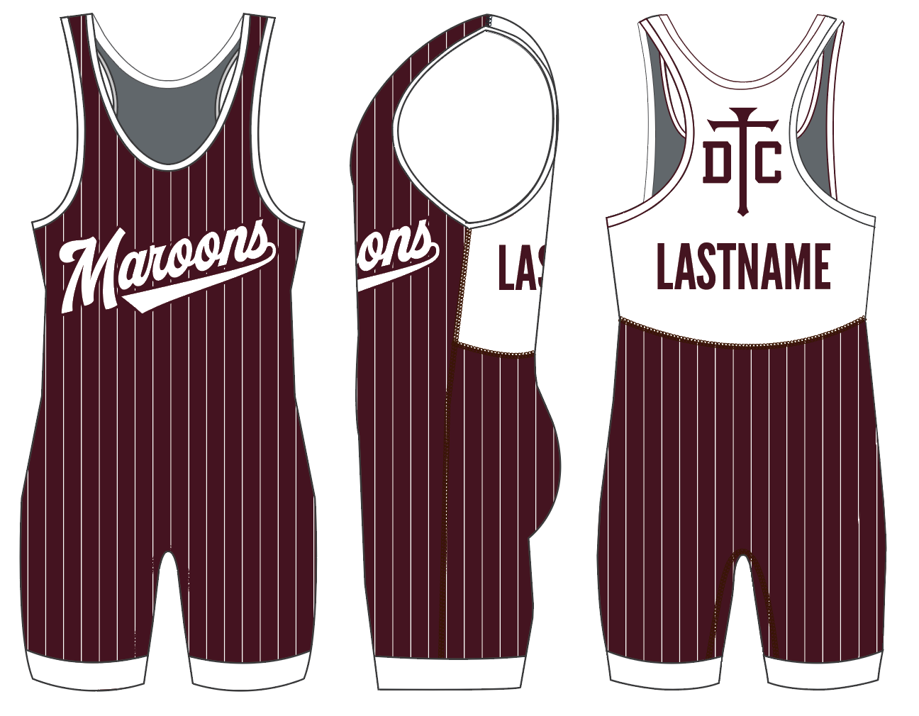 Men's Premier Combat Singlet - Dowling